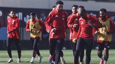 الأهلي يواصل تدريباته استعدادًا لمباراة شباب بلوزداد
