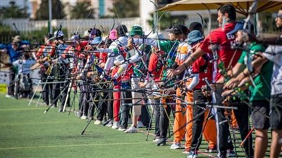 انطلاق بطولة السهم الذهبي للقوس والسهم باستاد القاهرة