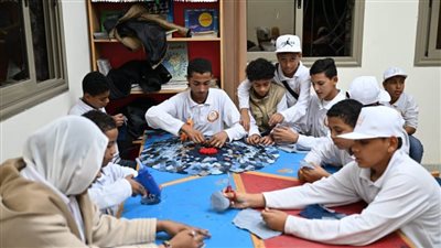 جولة جديدة من الورش الحرفية والفنية لأسبوع أطفال 