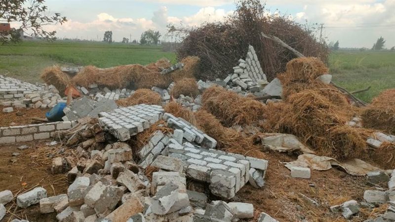 جانب من حملات إزالة