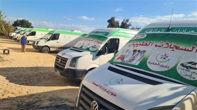 الكشف على 658 حالة خلال قافلة طبية مجانية بقرية بغداد بالبحيرة