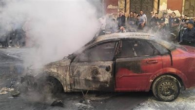 حريق يلتهم سيارة ملاكي بأسيوط دون خسائر بشرية.. 