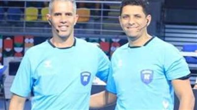 طاقم تحكيم مصري في بطولة العالم للرجال لكرة اليد