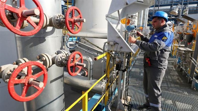 إمدادات الغاز