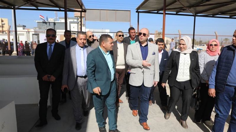 محافظ بنى سويف يتابع