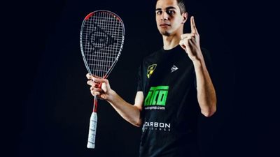 علي فرج يواصل تصدره التصنيف العالمي لرجال الإسكواش