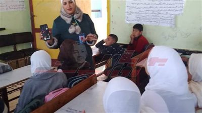 أمنك أولاً.. بمدارس برج البرلس تحت شعار معًا لمواجهة الابتزاز الإلكتروني