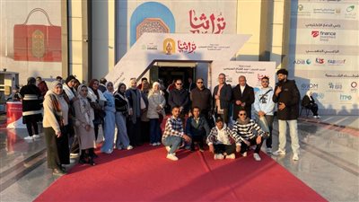 وفد جامعة أسيوط يزور معرض تراثنا للحرف اليدوية والتراثية في نسخته السادسة 