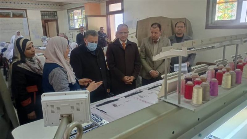 جانب من تفقد المدرسة