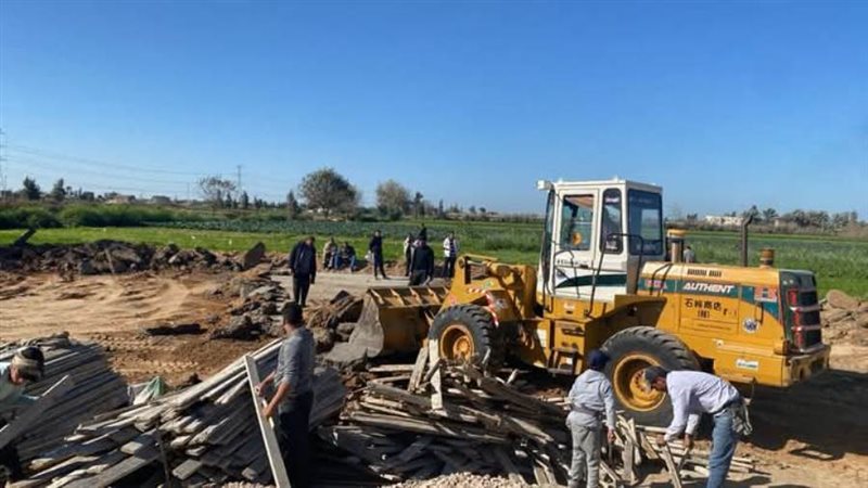 جانب من حملات إزالة