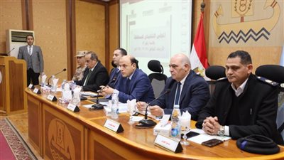  عبدالمعطي يترأس المجلس التنفيذي لمحافظة كفر الشيخ