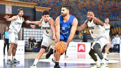 سبورتنج يفوز على الزمالك ويتوج ببرونزية دوري المرتبط لكرة السلة