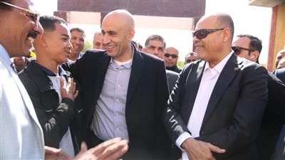 وزيرا التعليم والعمل ومحافظ قنا في زيارة تفقدية لمركز التدريب المهني