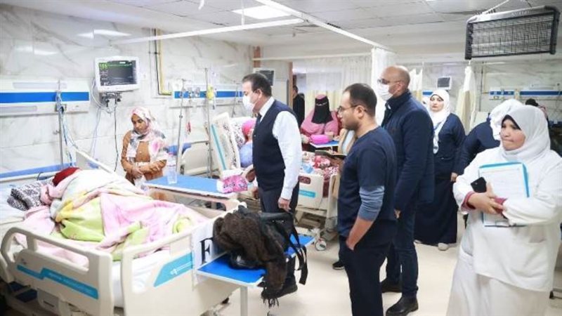 جولة وزير الصحة بمستشفى