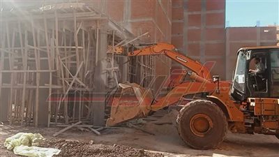 كفر الشيخ تزيل التعديات على أملاك الدولة والأراضي الزراعية