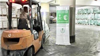 وصول قوافل مساعدات سعودية جديدة إلى شمال قطاع غزة
