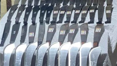 ضبط مالك محل بالبحيرة يتاجر في الأسلحة البيضاء 