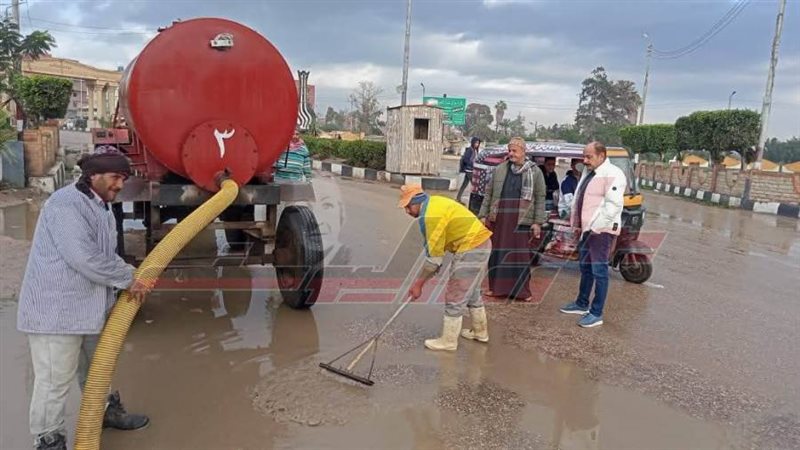 كسح مياه الأمطار