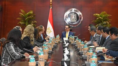 وزير الاستثمار يلتقي وفد حزب 