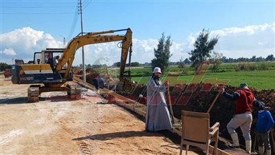 توسعة ورفع كفاءة دائري عاصمة كفر الشيخ بعرض ١٢ مترا في الاتجاهين