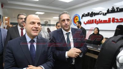 دعم مستشفى دسوق العام بجهازين غسيل كلوي للأطفال