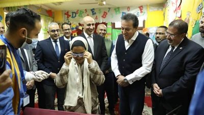  بالصور.. نائب رئيس الوزراء ووزير التعليم يتفقدان أعمال مبادرة 