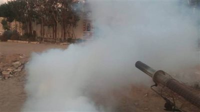 بالصور.. جهود مكثفة لأعمال المكافحة لناقلات الأمراض المعدية بمحيط الكنائس بالبحيرة