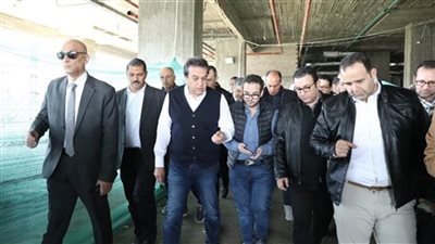وزير الصحة يتفقد مشروع إنشاء مستشفى طنطا العام بتكلفة إنشائية 2 مليار جنيه