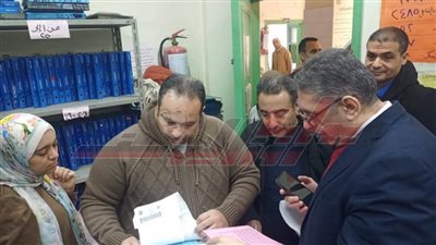 د. محمد أبوالسعد يتفقد الوحدة الصحية بقبريط في كفر الشيخ