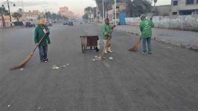  بالصور.. محافظ الغربية: حملات نظافة وتشجير بخطط منظمة للقضاء على المظاهر السلبية