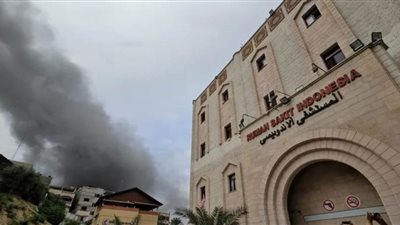 خروج المستشفى الأندونيسي في غزة من الخدمة