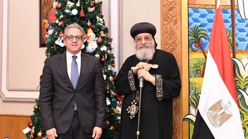 البابا تواضروس خلال