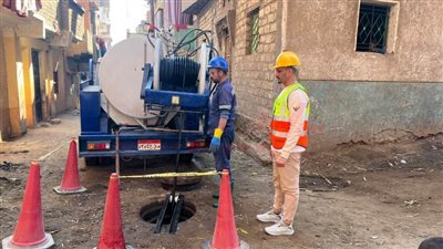 «مياه سوهاج»: تطهير شبكات الصرف دوريًا للحفاظ عليها