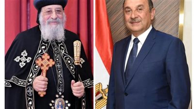 وزير قطاع الأعمال العام يهنئ البابا تواضروس الثاني والأخوة الأقباط بعيد الميلاد المجيد
