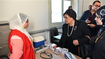 زيارة نائبة وزير الصحة للمنشآت الصحية ببني سويف