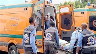 إصابة 6 أشخاص في تصادم سيارة وتروسيكل بأسيوط 