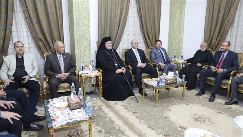 محافظ بنى سويف يهنىء