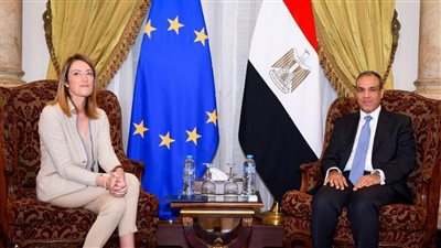 وزير الخارجية ورئيسة البرلمان الأوروبي يبحثان تعزيز الشراكات في مختلف المحاور 