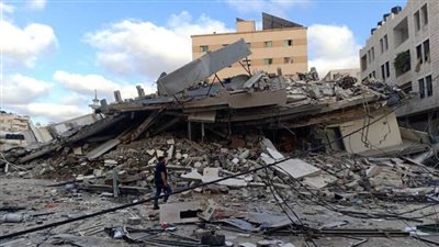 استشهاد 4 فلسطينيين في غارة إسرائيلية على دير البلح وسط غزة