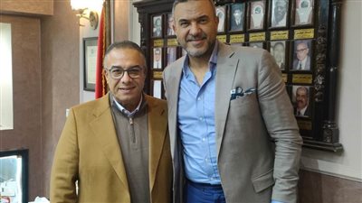 عمرو مصيلحي يستقبل رئيس مكتب NBA مصر ويبحث سبل التعاون لتطوير كرة السلة