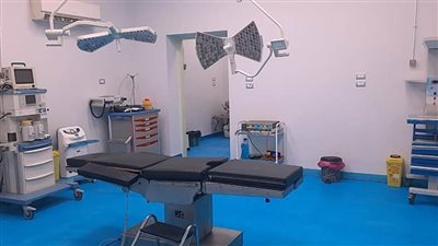 رئيس غارب : الانتهاء من إنشاء غرفة عمليات بالدور الأرضي بمستشفى غارب التخصصي |صور