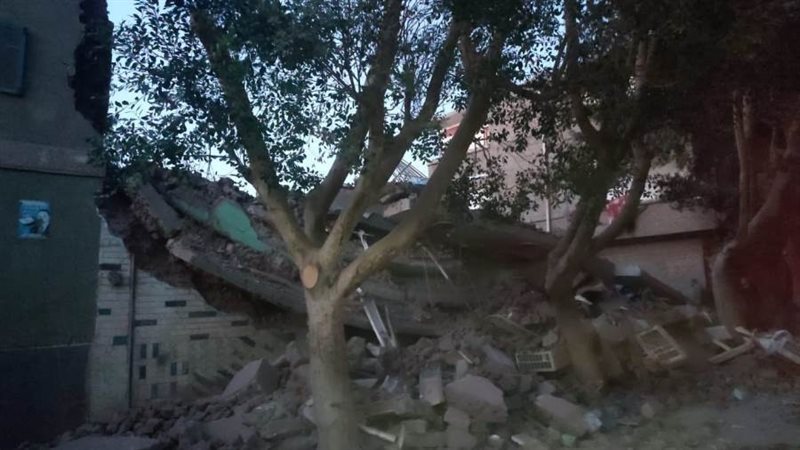 انهيار منزل بأسيوط