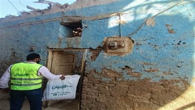 الأورمان توزع 180 بطانية ولحاف على الأسر الأولى بالرعاية بأسوان