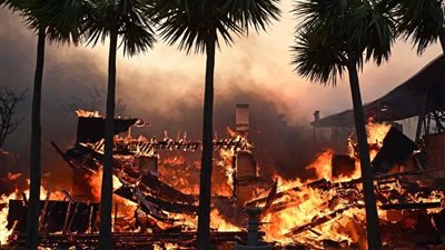 حاكم كاليفورنيا: الحرائق التي تحدث  أسوأ كارثة في تاريخ الولايات المتحدة