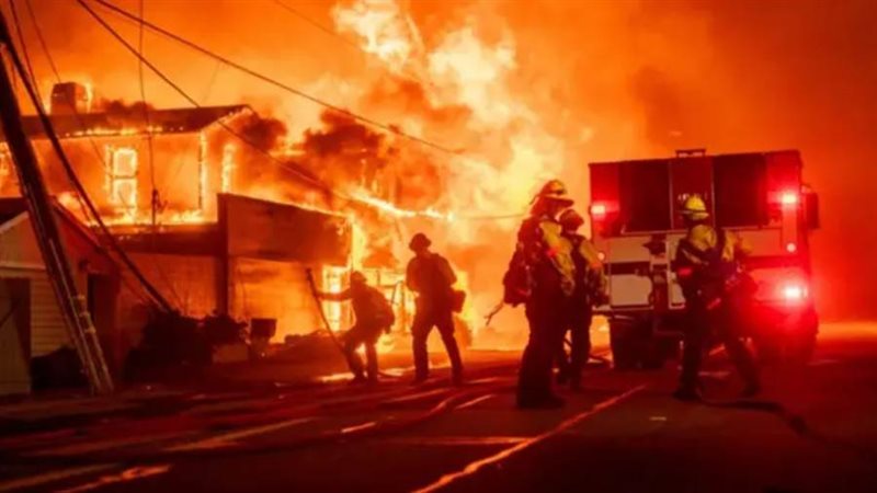 حرائق لوس أنجلوس