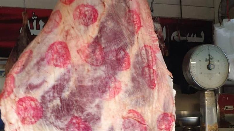 ضبط لحوم مخالفة