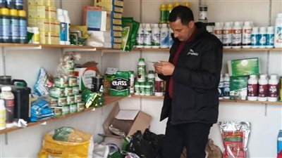 ضبط ومصادرة 767 عبوة مبيدات ومخصبات منتهية الصلاحية ومجهولة المصدر بالدلنجات