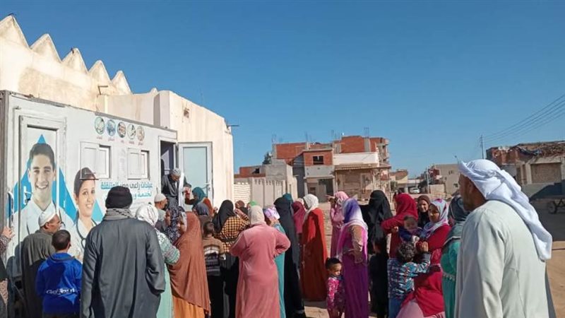 جانب من الإقبال على