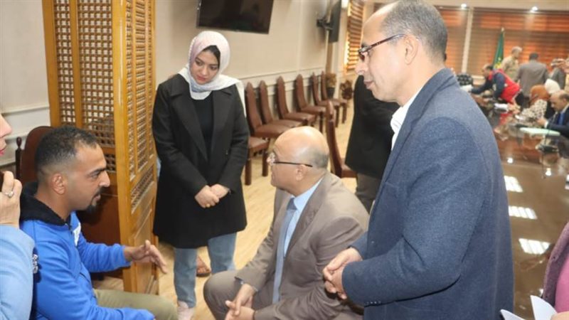 جانب من لقاء مواطن