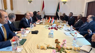جلسة مباحثات رسمية بين وزير الخارجية ونظيره السودانى